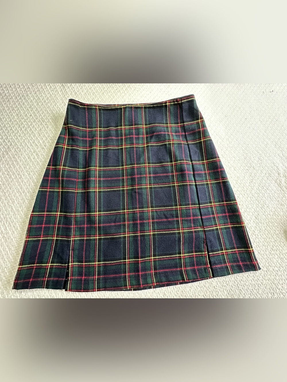 Brandy Melville Plaid Tartan Mini Skirt
